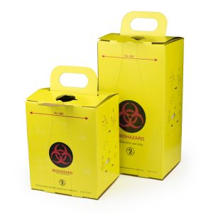 Kartonbehälter für Kosmetikabfälle 3L/5L