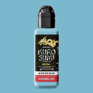 Kuro Sumi Imperial Tattoo Ink - Alps Ice Blue