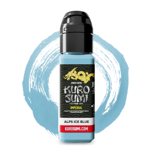 Kuro Sumi Imperial Tattoo Ink - Alps Ice Blue