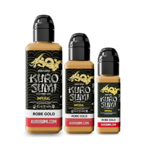 Alternative view of Kuro Sumi Imperial Tattoo Tinte - Robe Gold V2
