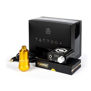 Komplettes Tätowiermaschinen-Set Equaliser Astral Gold 4.0 + Nemesis Netzteil