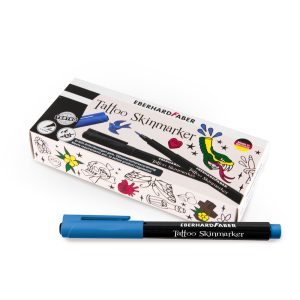 Eberhard Faber Tattoo Skinmarker Soft Brush Blau