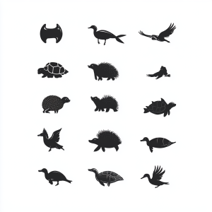 Alternative view of Stick  Poke Flash Sheets (10er-Pack) - Tiersilhouetten: 100+ Handpoke-Designs