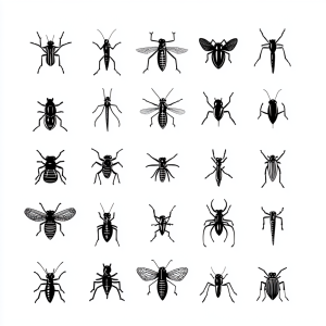 Alternative view of Stick  Poke Flash Sheets (10er-Pack) - Minimalistische Insekten: 100+ Handpoke-Designs