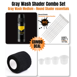 Gray Wash Shader Combo Set - 3RS, 5RS, 7RS